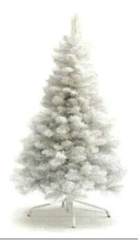 salg af Juletr� hvid 120 cm.