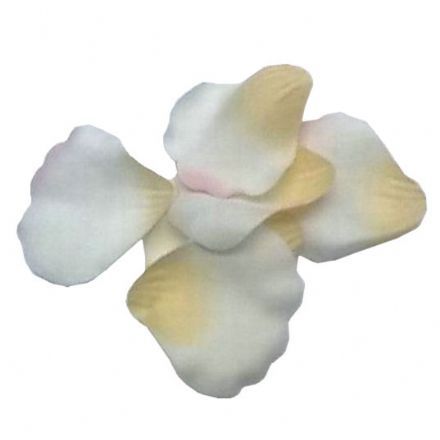 salg af Rosenblade, hvid/rosa - 50 stk. - kunstige blade