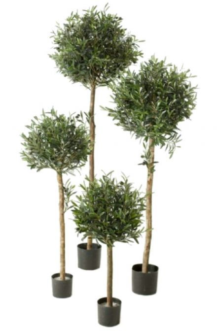 salg af Kunstig oliventræ, opstammet - H100 cm.