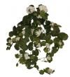 salg af Kunstig hvid pelargonia hængebusk, L70 cm.