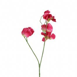 salg af Kunstig ærteblomst, pink - H43 cm.