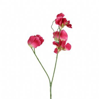salg af Kunstig ærteblomst, pink - H43 cm.