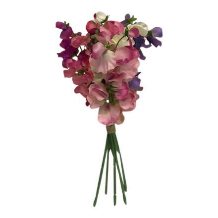 salg af Ærteblomster, 6. ass farver, 35 cm - kunstige blomster