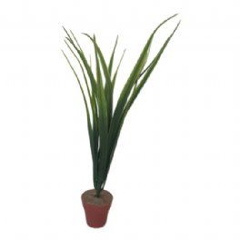 salg af Akvarie plante, brede blade - 26 cm. - kunstige planter