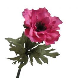 salg af Kunstig pink fransk anemone, H35 cm.