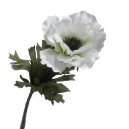 salg af Hvid Anemone, 35 cm. - kunstige blomster