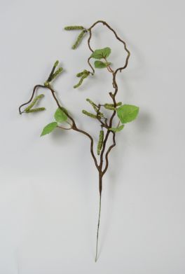 salg af Birkgren med krøllede grene, 46 cm. - kunstige grene