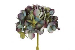 salg af Blå Hortensia, 45 cm. - kunstige blomster