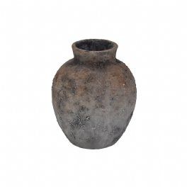 salg af Brun vase, H15 cm.