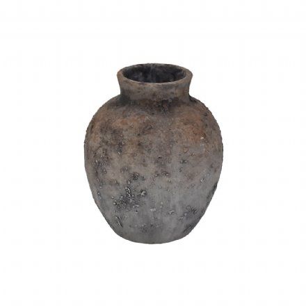 salg af Brun vase, H15 cm.