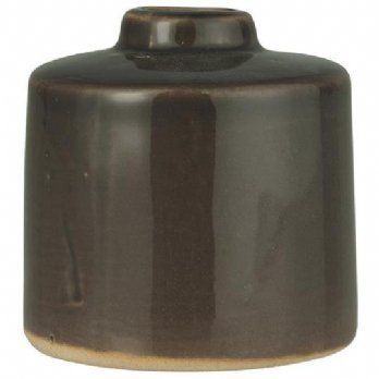 salg af Brun vase, H 8cm.