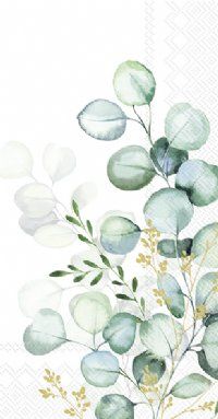 salg af Buffet servietter, Eucalyptus Bouquet