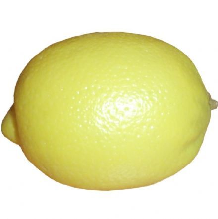salg af Citron, plast - 8,5 cm. - kunstige frugter