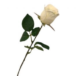 salg af Creme Rose, 45 cm. - kunstige blomster