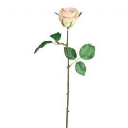 salg af Kunstig rose, sart rosa - H50 cm.