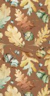 salg af Buffetserviet, acorns and leaves brown