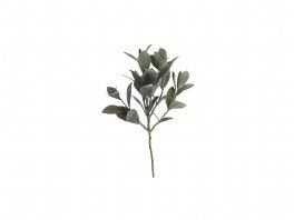 salg af Kunstig eucalyptusgren, støvet grøn - H30 cm. - kunstige grene