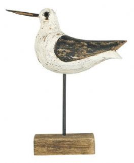 salg af Fugl på pind, m/træfod - 12 cm. 