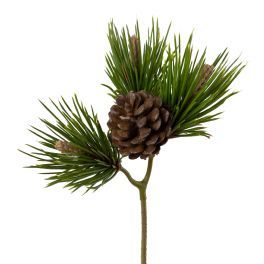 salg af Fyrgren med sideskud, 22 cm. - kunstig gran