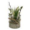 salg af Kunstig gaveide, hvide perlehyacinter - h18 cm. - kunstige blomster