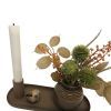 dekorationsfad med kunstige blomster
