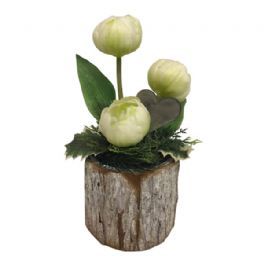 salg af Kirkegårds dekoration, H25 cm. - kunstige blomster