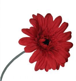 salg af Rød gerbera, 50 cm. - kunstige blomster