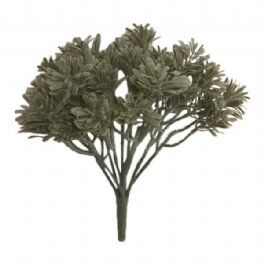 salg af Grå plante uden potte - 25 cm. - kunstige planter