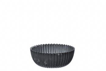 salg af Grå planteskål, Ø15*H6cm.