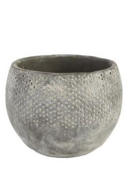 salg af Grå skjuler, Ø15*H13 cm.