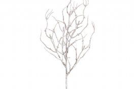 salg af Kunstig gren med frost, brun - H50 cm. - kunstige grene