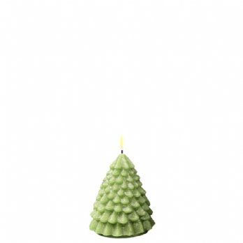 salg af Kunstig grøn LED juletræ, H11 cm.