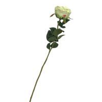 salg af Kunstig grøn rose, H70 cm.