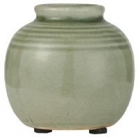salg af Grøn vase, keramik - 8*8 cm.