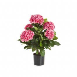 salg af Pink Hortensia, 53 cm. - kunstige blomster