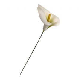 salg af Hvid calla, 30 cm. - kunstige blomster