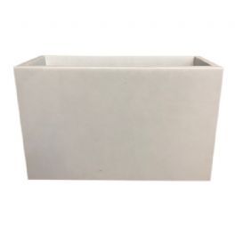 salg af Hvid plantekasse, D23-H35-L56 cm.