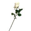 salg af Kunstig cremefarvet rose, H48 cm.