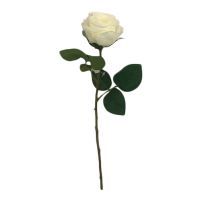 salg af Kunstig hvid rose, H44 cm.