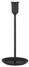 salg af Jern lysestage, sort -24 cm.