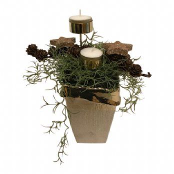 salg af Kunstig juledekoration, H25 cm.