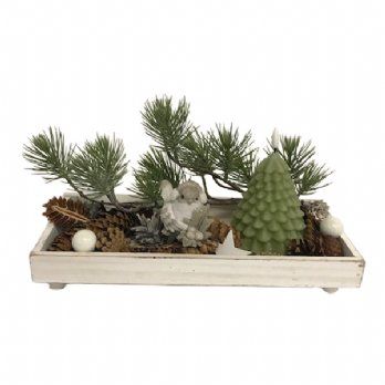 salg af Kunstig juledekoration, H15 cm.