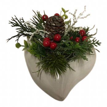 salg af Kunstig juledekoration, H13 cm.
