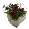 salg af Kunstig juledekoration, H13 cm.