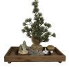 salg af Kunstig juledekoration på fad - 15*32 cm.