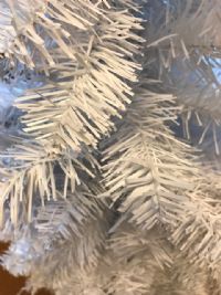 Juletræ hvid 180 cm
