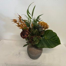 salg af Kunstig karry buket, H40 cm.