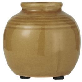 salg af Karry farvet vase, keramik - 8*8 cm. 