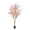salg af Kunstig kirsebærtræ, pink - H120 cm.