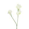 salg af Kunstig ærteblomst, hvid - H43 cm.